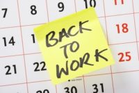 return to work