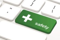 Safety computer keyboard, training