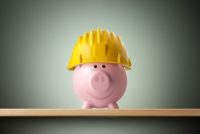 Safety budgets piggy bank