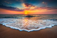 Ocean sunset
