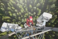 Communication tower work