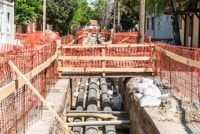 Trench construction