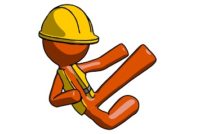 Safety ninja flying kick