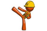 Safety ninja kick