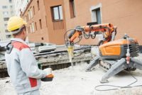 Demolition robot