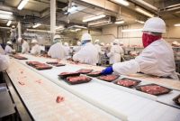 Meat packing plant
