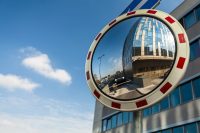 Safety mirror, external security